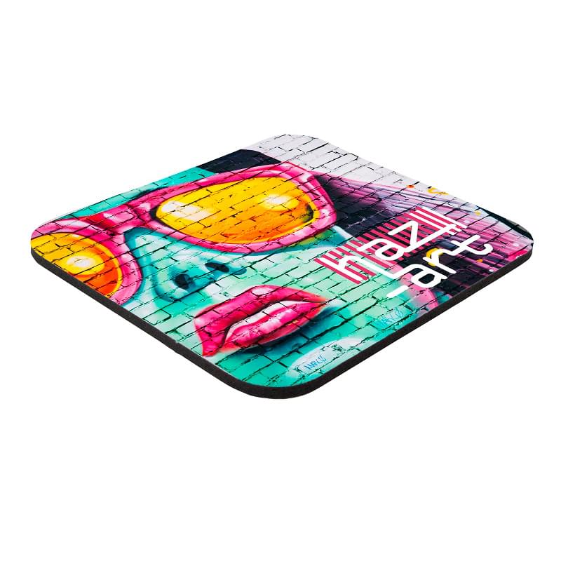 7" x 8" x 1/4" Full Color Hard Surface Mouse Pad