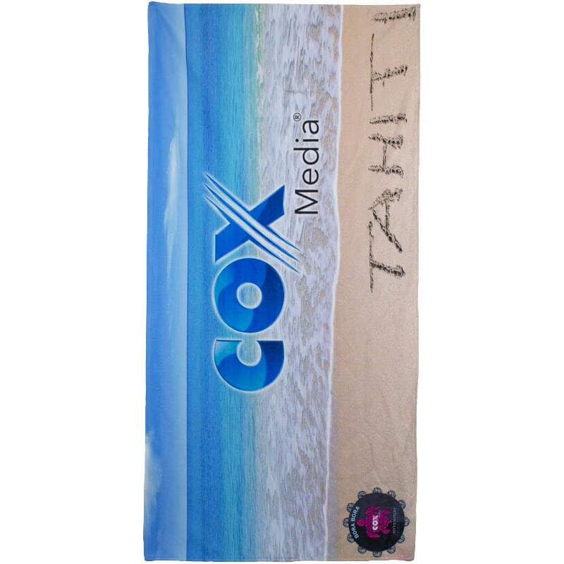 30" x 60" Full Color Beach Towel
