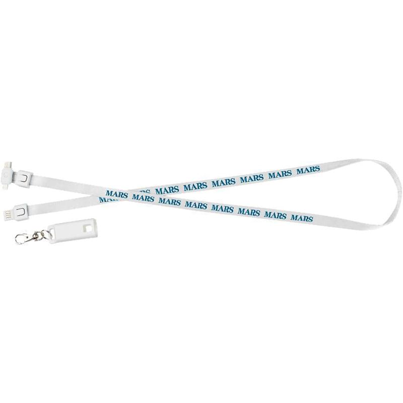 3-in-1 USB Charging Cable Lanyard