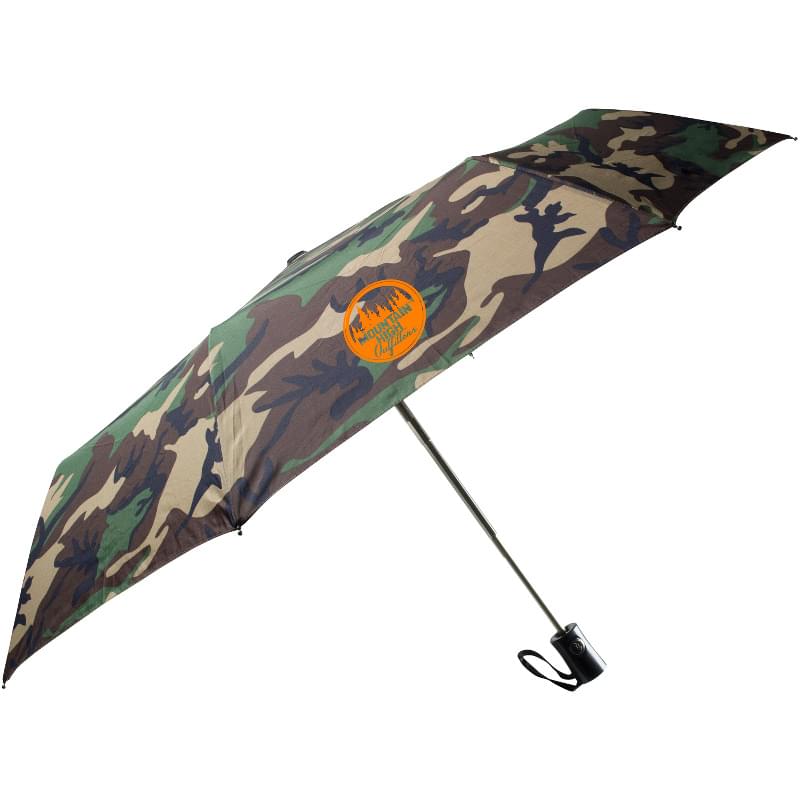 44" Auto Open Auto Close Camouflage Umbrella