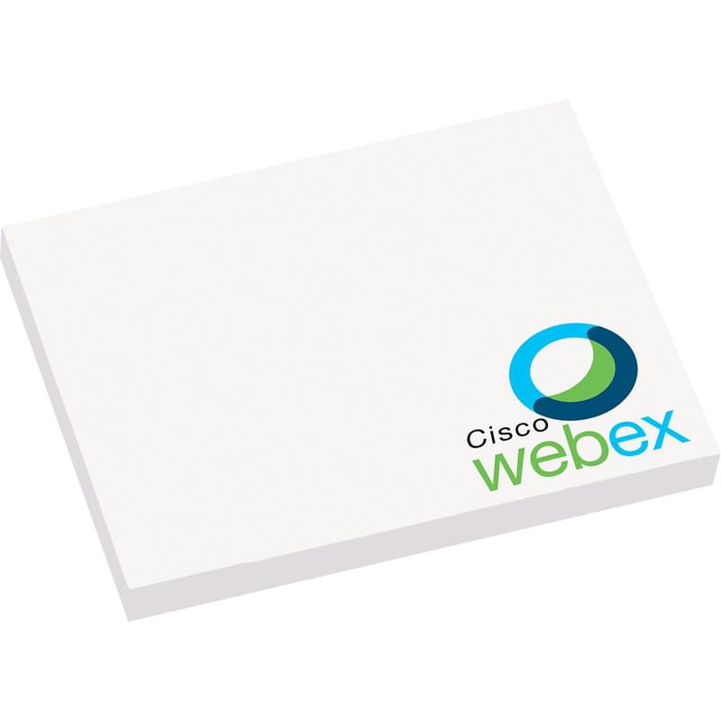 4" x 3" Adhesive Sticky Notepad - 50 Sheets