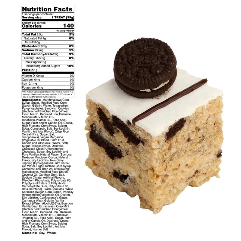 12 handmade crispy rice treats with custom fondant logos and choice of flavors