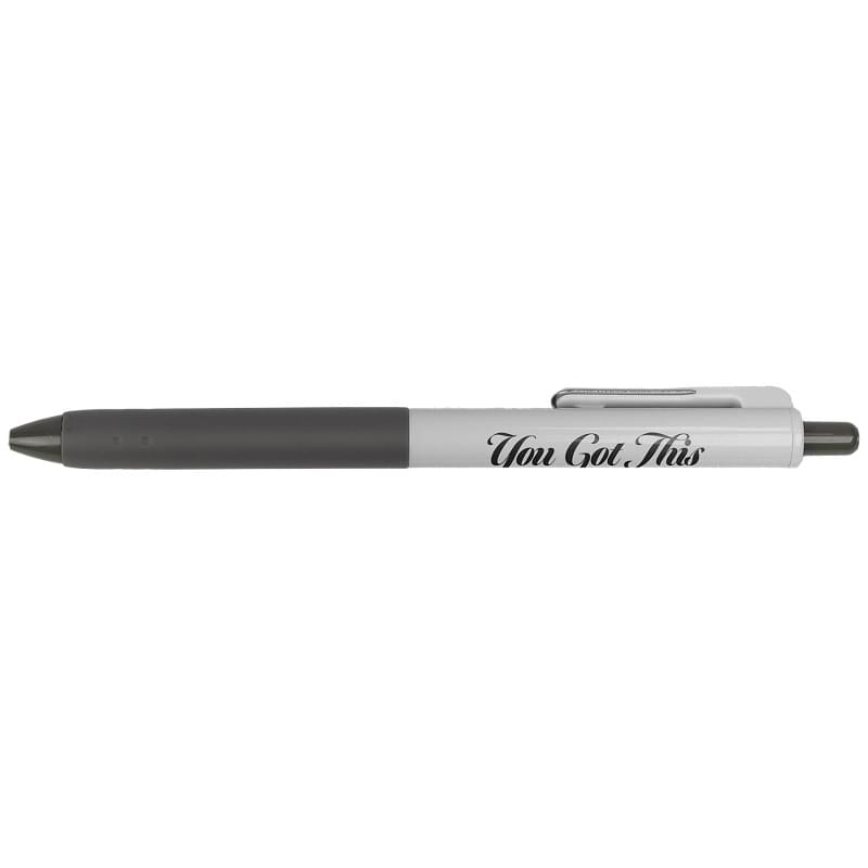 Recycled 2-tones Pen With Long Soft Grip