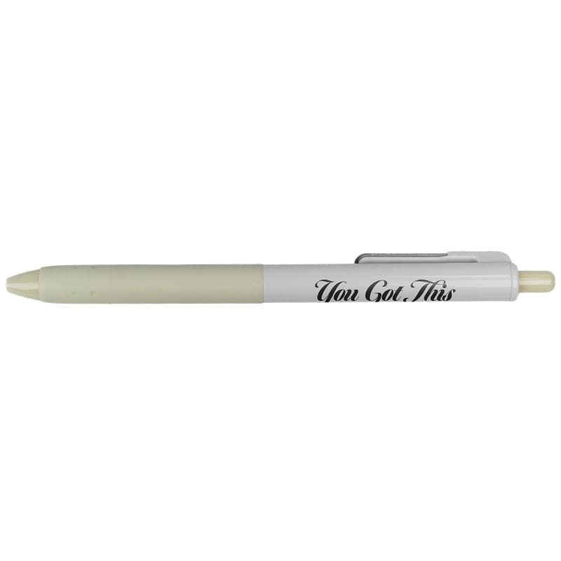 Recycled 2-tones Pen With Long Soft Grip
