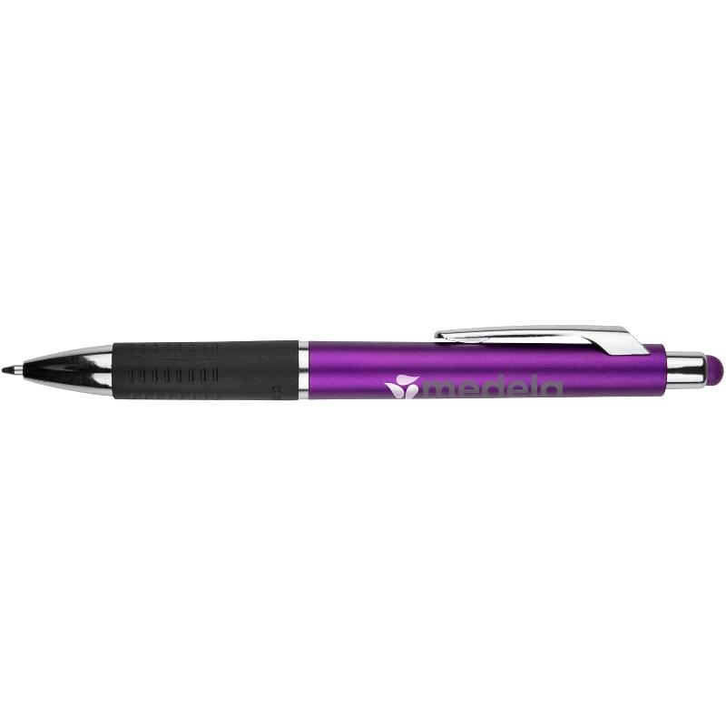 Bounty Metallic Stylus Pen w/ Black Gripper