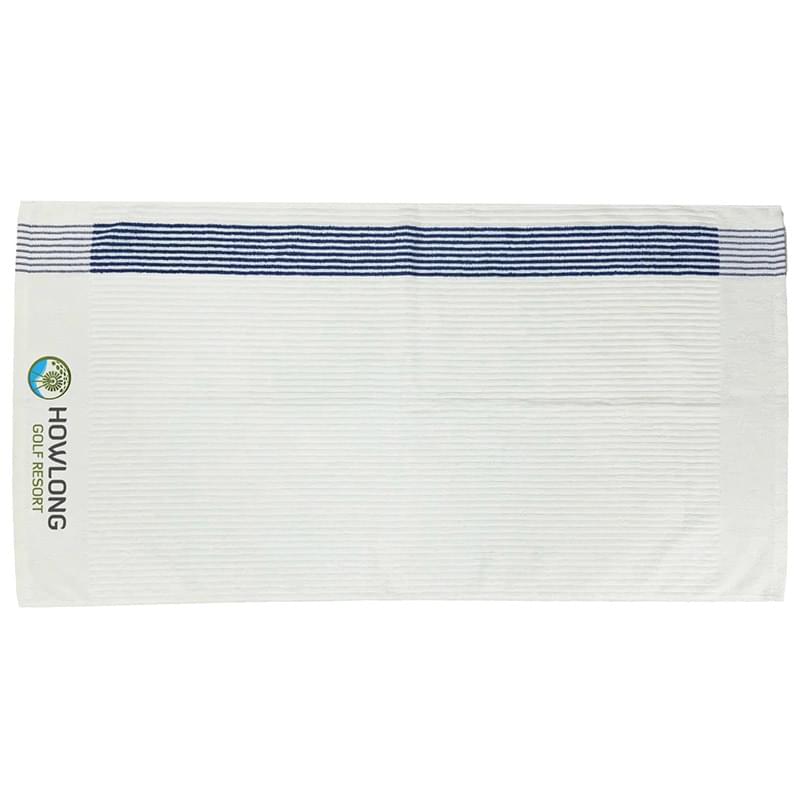 100% Recycled Polyester Ribbed Caddy and Gym Towel 