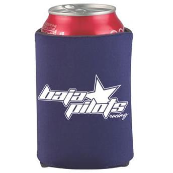 Collapsible Foam Can Holder - 2 Sided Imprint