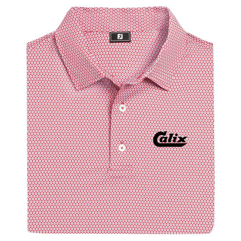 FootJoy Men's Stellar Print Lisle Polo 