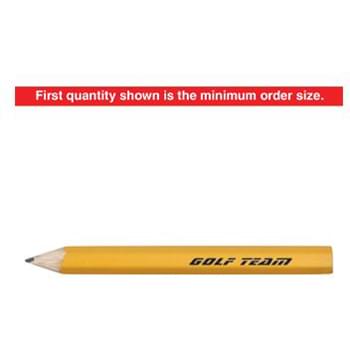 Hex Wooden Golf Pencil