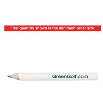 Round Wooden Golf Pencil