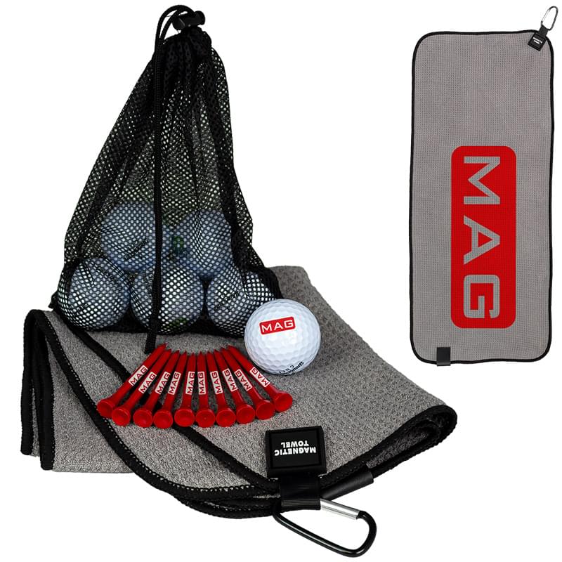 Maggy Towel W/ Bridgestone Treo Golf Balls