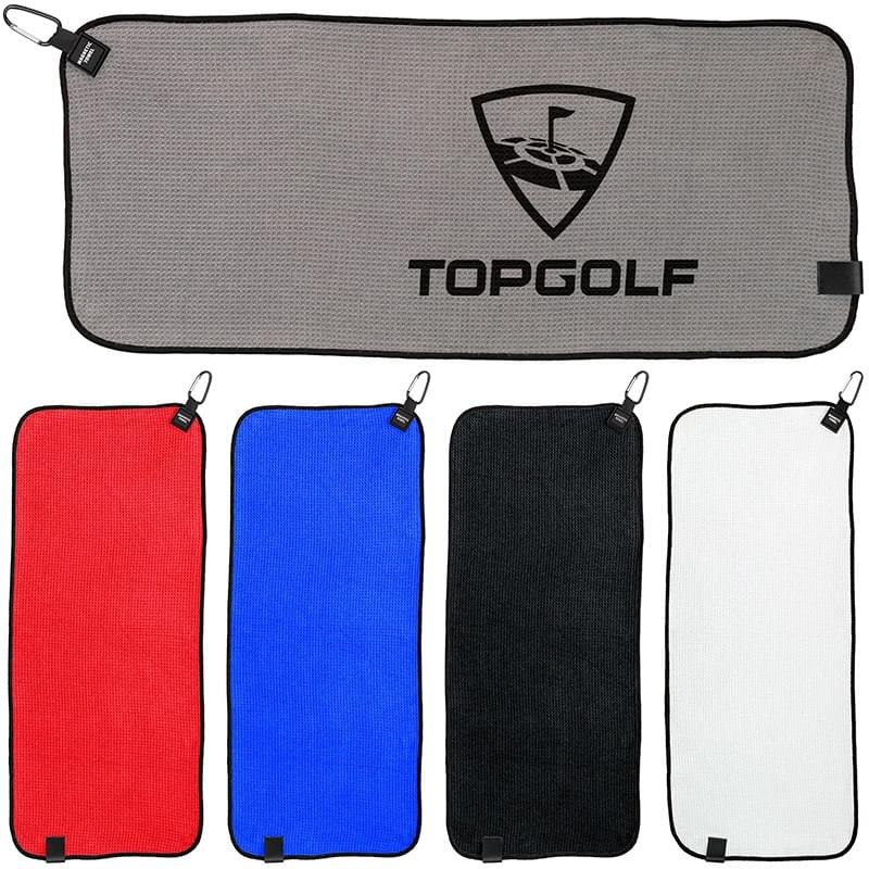 Maggy 28" X 12" Magnetic Waffle Golf Towel