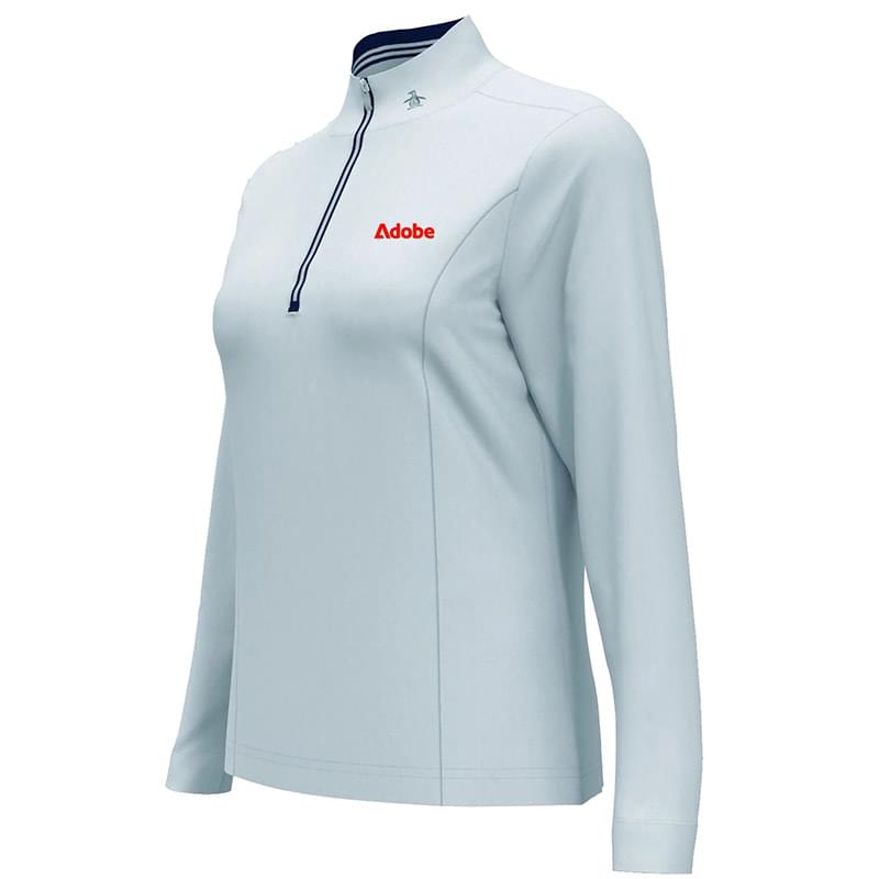 Penguin Women's Clubhouse Mock Pullover 