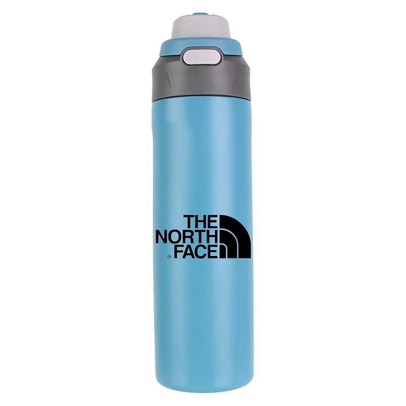 24 oz Double-Wall Stainless Steel Bottle with 2-in-1 Lid