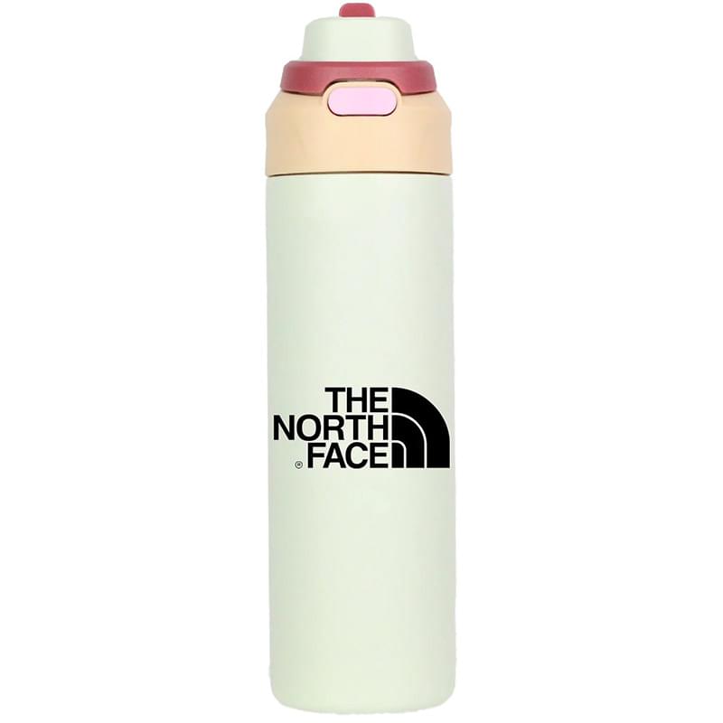24 oz Double-Wall Stainless Steel Bottle with 2-in-1 Lid