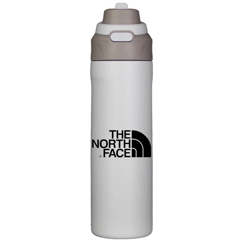 24 oz Double-Wall Stainless Steel Bottle with 2-in-1 Lid