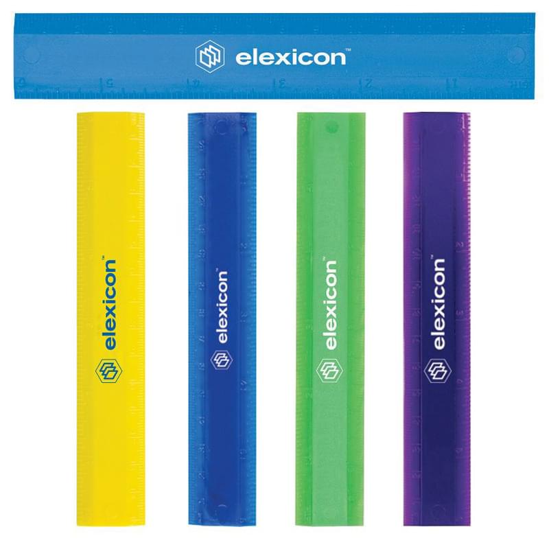 6" Double Beveled Edge Ruler