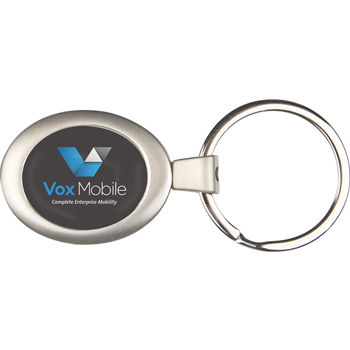 PhotoVision Premium Oval Key Ring