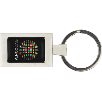 PhotoVision Premium Rectangular Key Ring