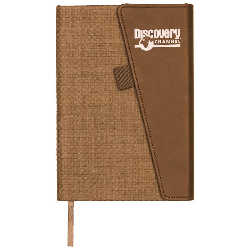 Leather Foldover Notebook