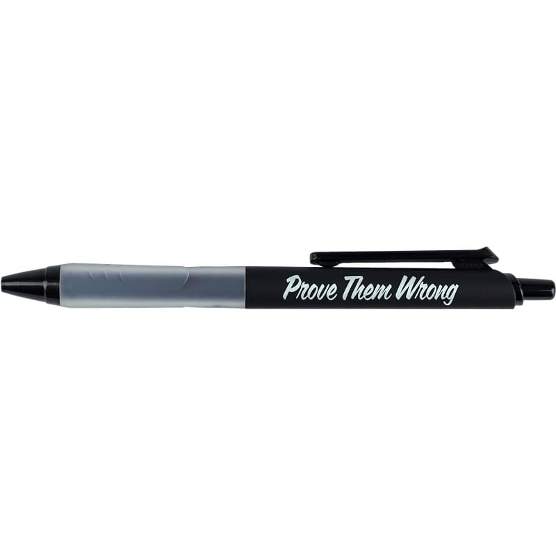 Recycled Soft-touch Pen With Silicone Grip