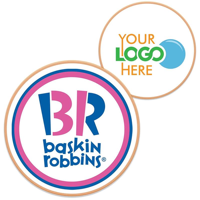 4" Round Logo Sugar Cookie