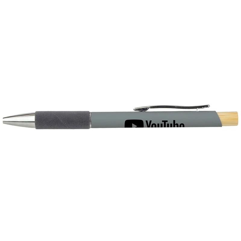 Recycled Aluminum Pen Featuring a Velvet Grip