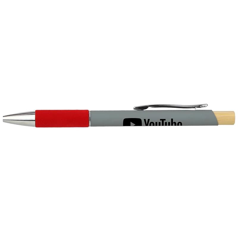Recycled Aluminum Pen Featuring a Velvet Grip