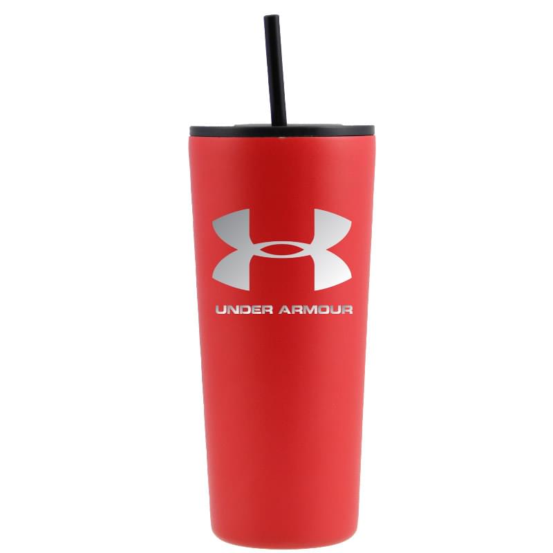 22 Oz. Powder Coated Tumbler With Hot/cold Lid