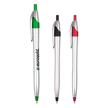 Archer3 Silver Pen w/ Metallic Colored Accents