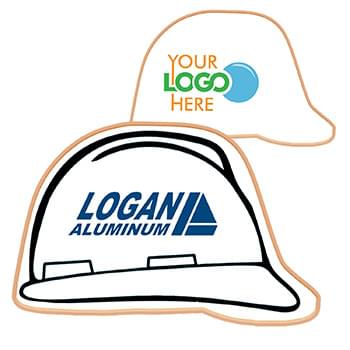 Hard Hat Shaped Logo Sugar Cookie