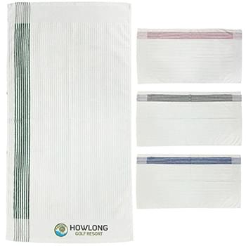 100% Recycled Polyester Ribbed Caddy and Gym Towel 