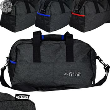 Eco-conscious 8" X 11" X 18.5" Rpet Duffel Bag