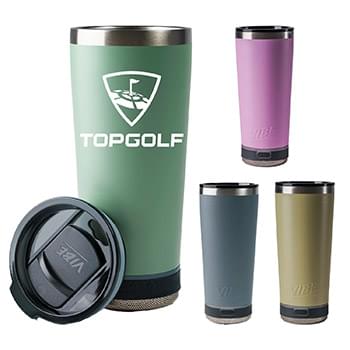 GO CADDY 18 Oz Tumbler with Bluetooth Speaker 