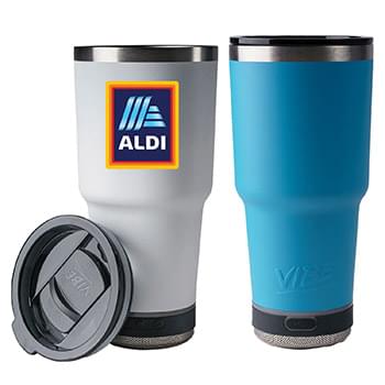 GO CADDY 28 Oz Tumbler with Bluetooth Speaker 