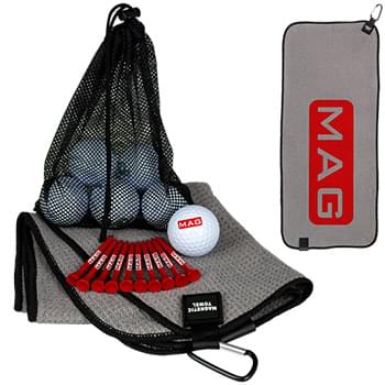 Maggy Towel W/ Titleist Pro V1 Golf Balls