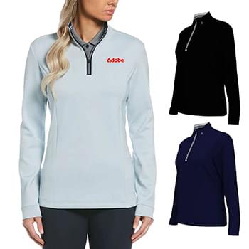 Penguin Women's Clubhouse Mock Pullover 