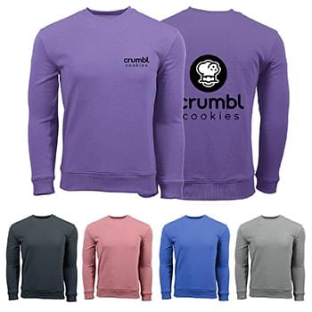 Primease Premium Fleece Tri-Blend Crew Sweatshirt 