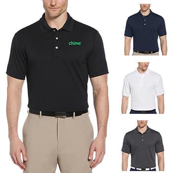 PGA Tour Men's AirFlux Solid Polo 