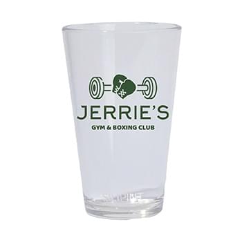 SiliPint Silicone 16 oz Crystal Clear Pint Glass 