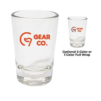 SiliPint Silicone 1.5 oz Crystal Clear Shot Glass 