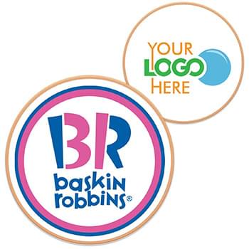 3" Round Logo Sugar Cookie